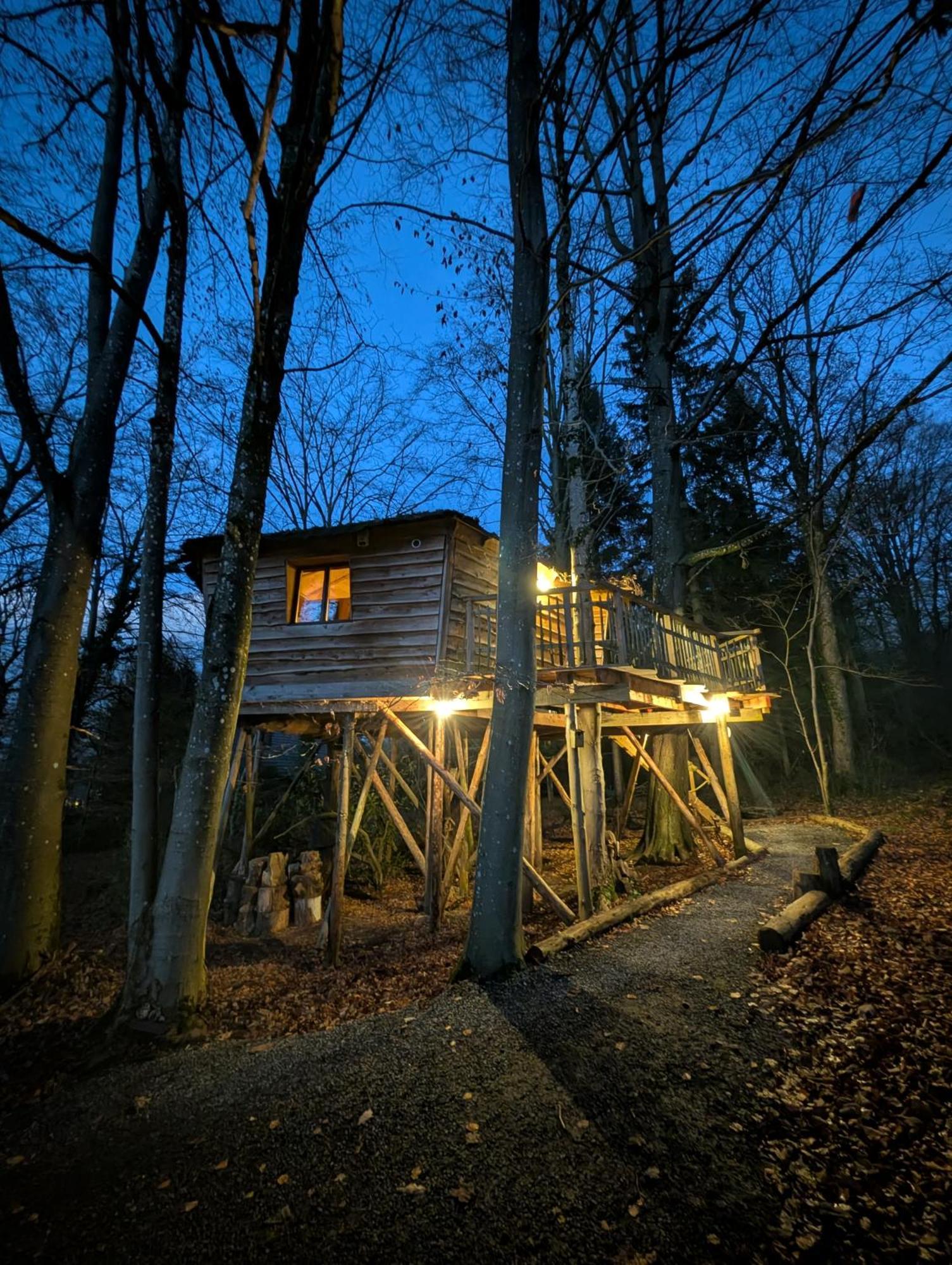 B&B La Cabane Du Bois Dormant Spa Exteriör bild