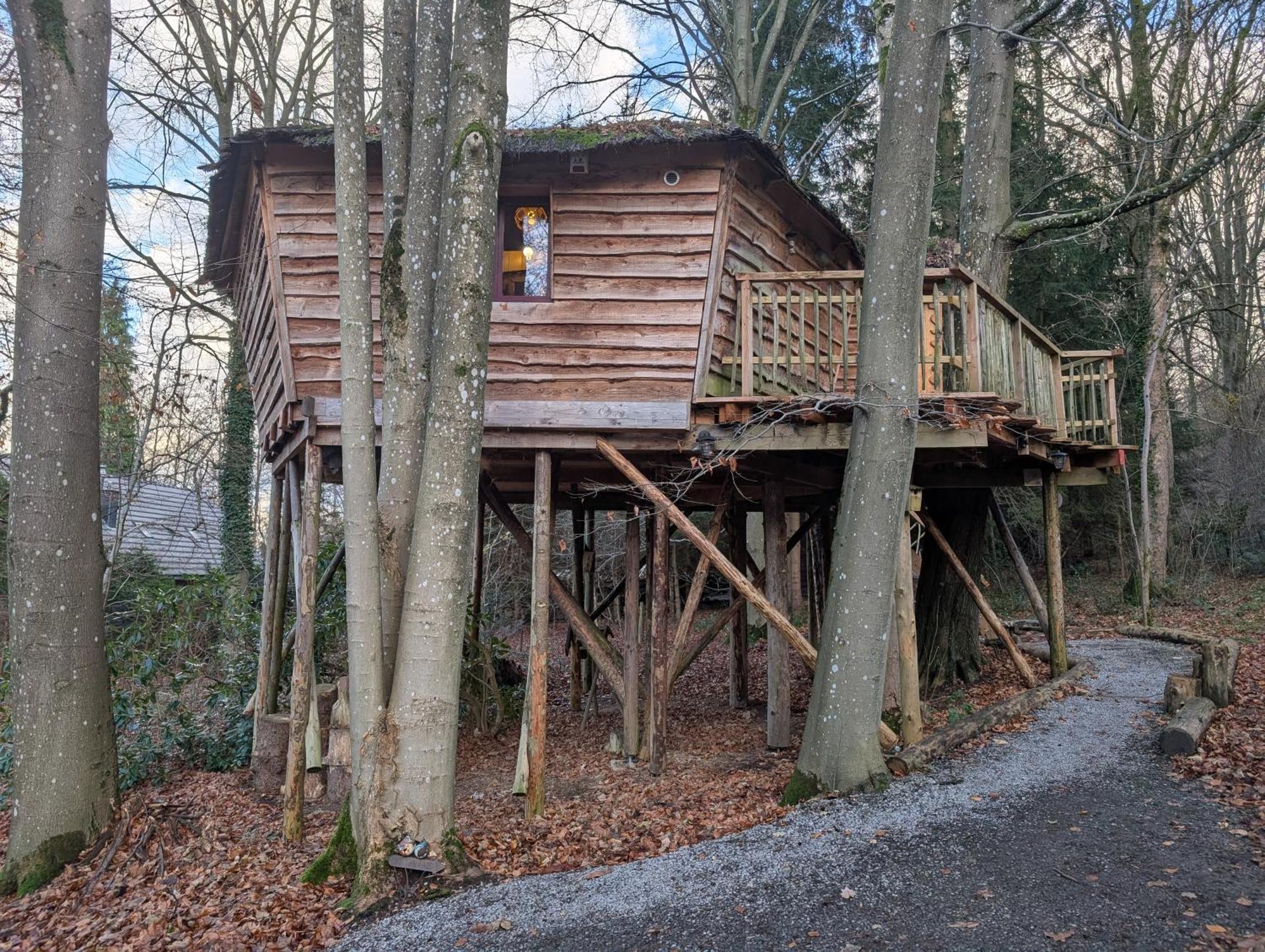 B&B La Cabane Du Bois Dormant Spa Exteriör bild