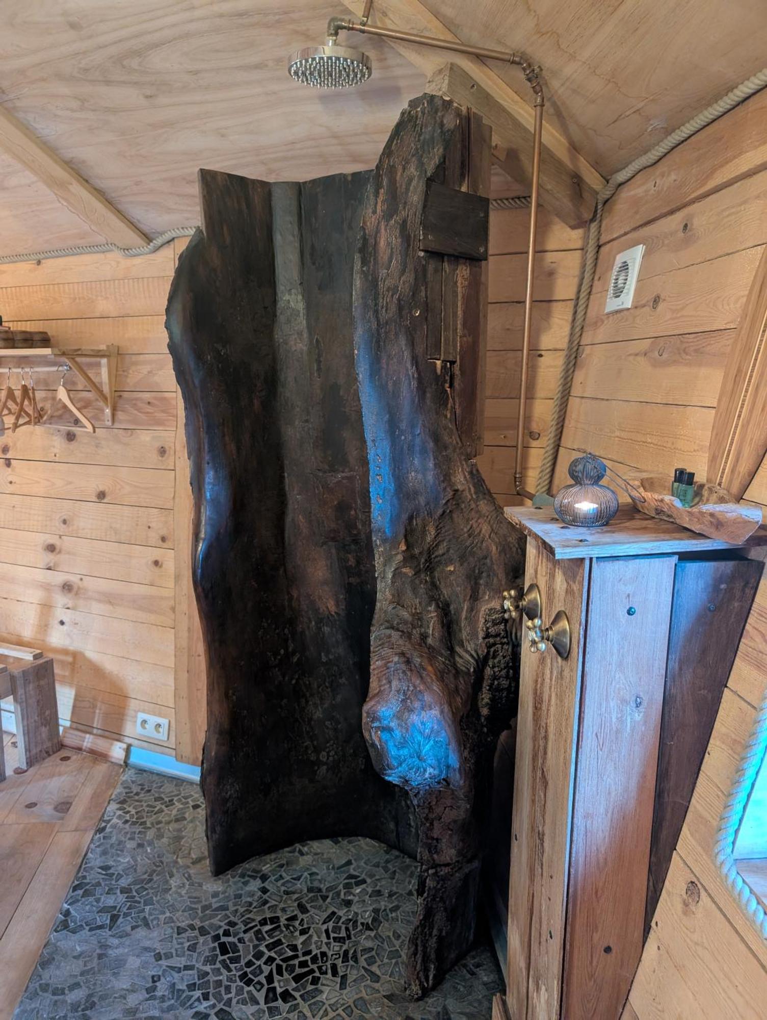 B&B La Cabane Du Bois Dormant Spa Exteriör bild
