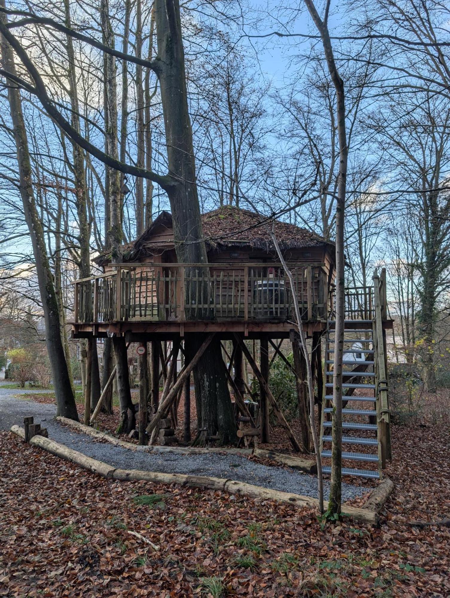 B&B La Cabane Du Bois Dormant Spa Exteriör bild