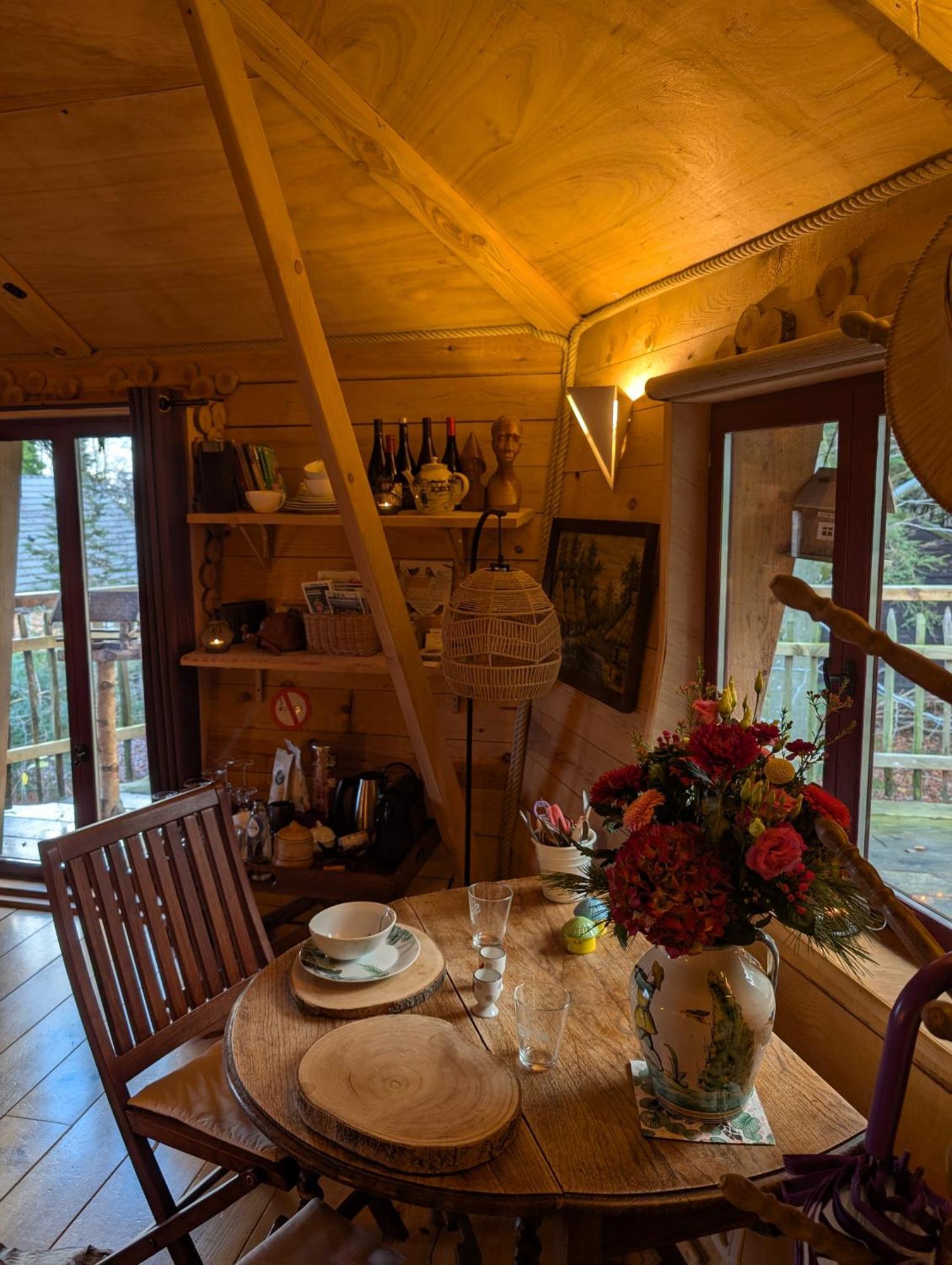 B&B La Cabane Du Bois Dormant Spa Exteriör bild